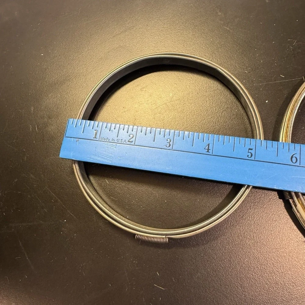Embroidery Hoops Screw Tension And Spring Set of 4‎ Round